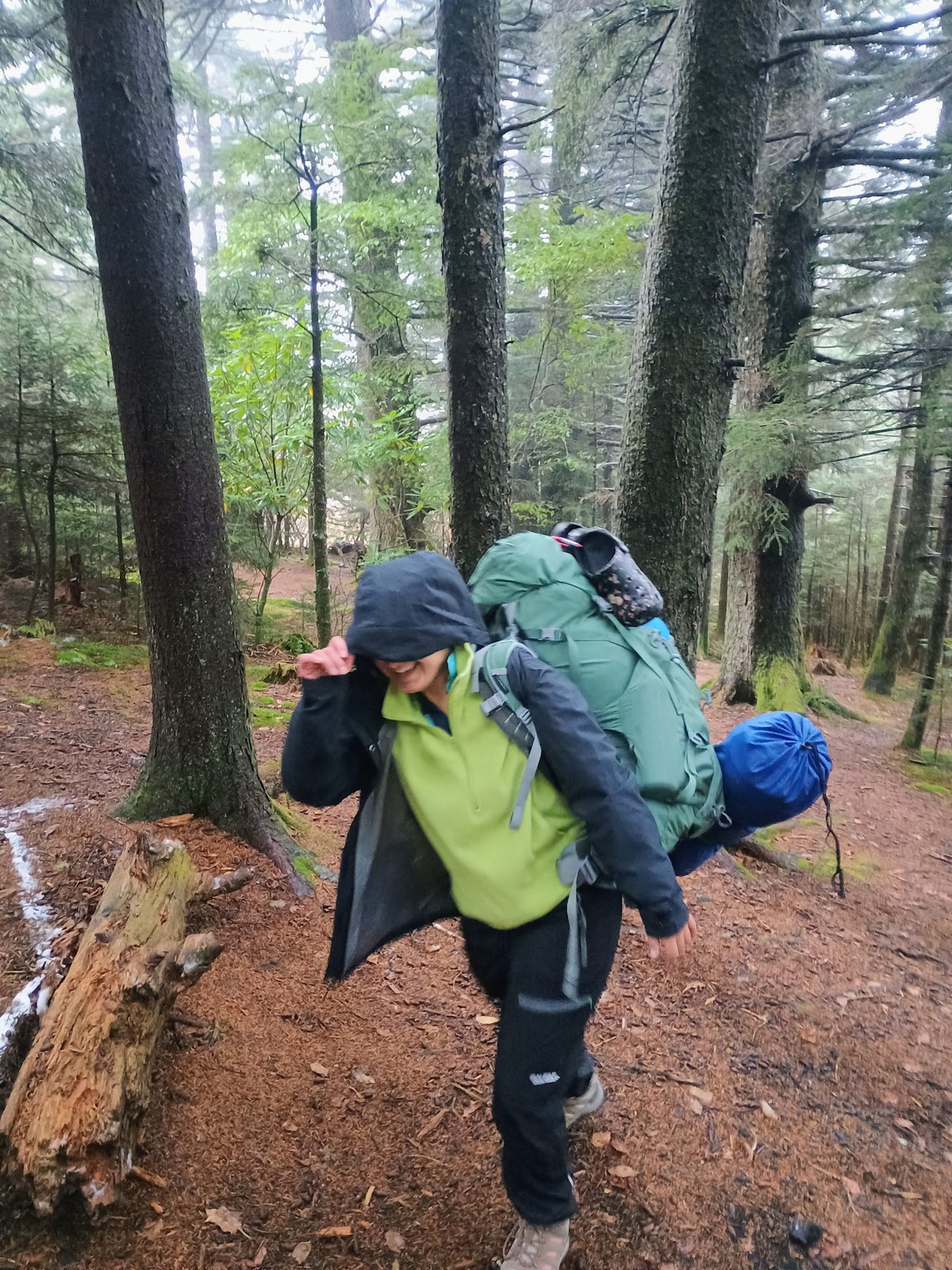 Students on the 2026 Women's Introduction to Backpacking course