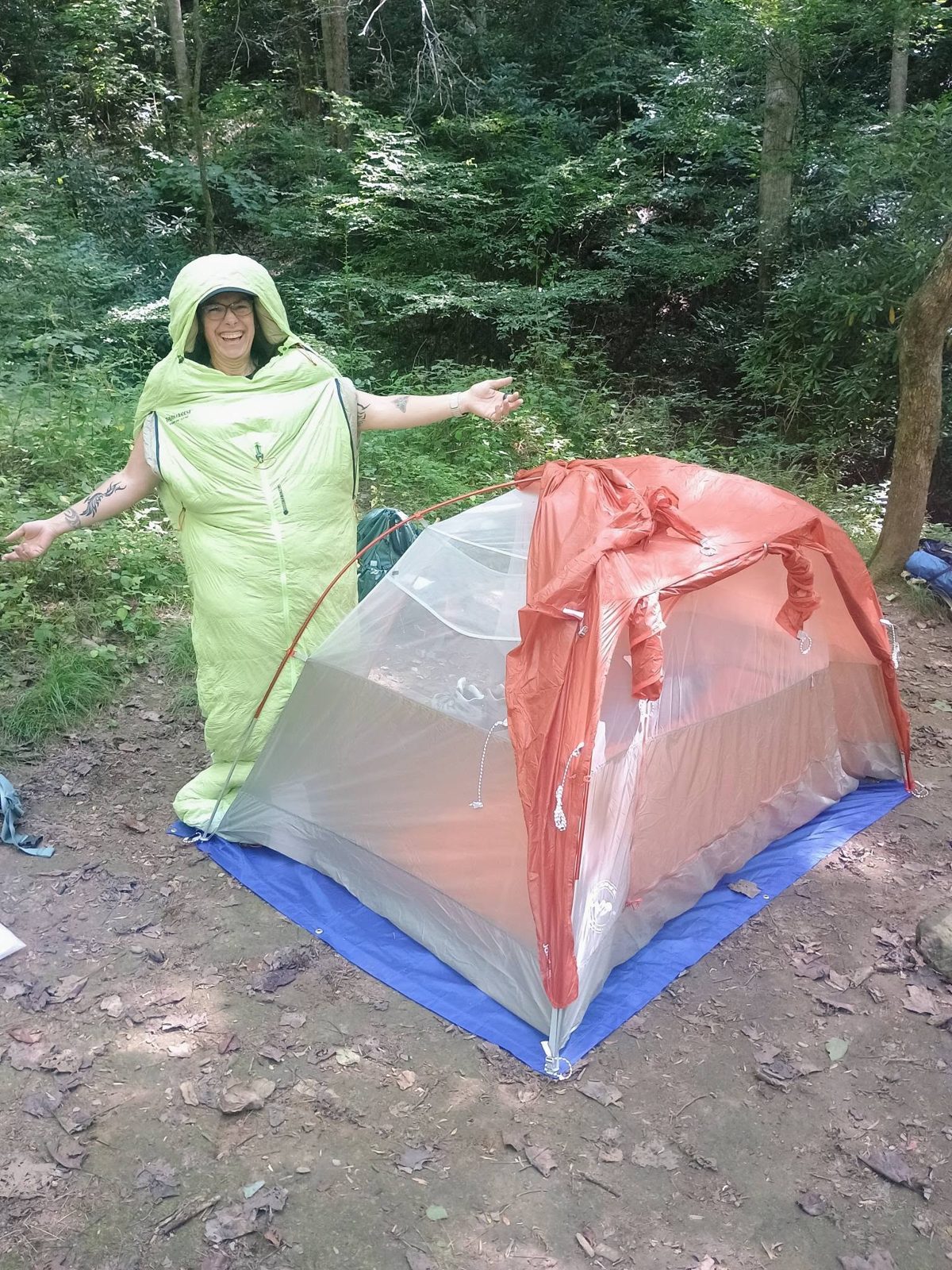 Students on the 2026 Women's Introduction to Backpacking course